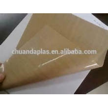 Hoja de Teflon de calidad superior de China Hoja de fibra de vidrio recubierta de Teflon de alta temperatura